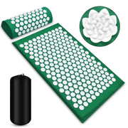 Essentialshouses Teardrop-shape Green Acupuncture Massage Yoga Mat