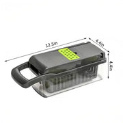 Essentialshouses United States Advanced Vegetable Cutter - Wave Cut Pattern, Decorative Ridges for Veggies, Single Piece
