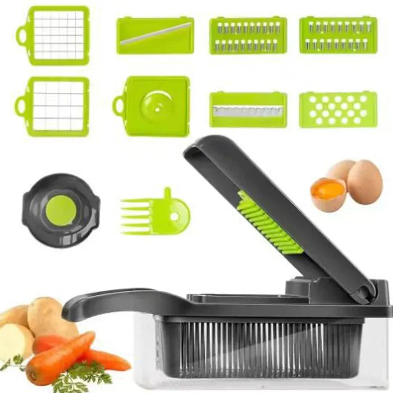 Essentialshouses Stainless Steel Wave Cut Vegetable Cutter – Decorative Ridge Slicer