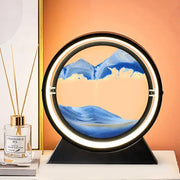 Essentialshouses USB Blue / 12 inch 🌊Deep Sea Sand Art Frame – 7–12″ Kinetic Hourglass