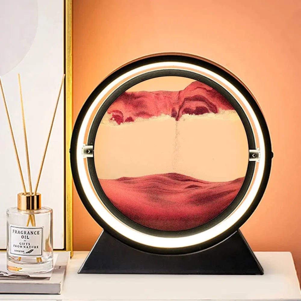 Essentialshouses USB Red / 12 inch 🌊Deep Sea Sand Art Frame – 7–12″ Kinetic Hourglass