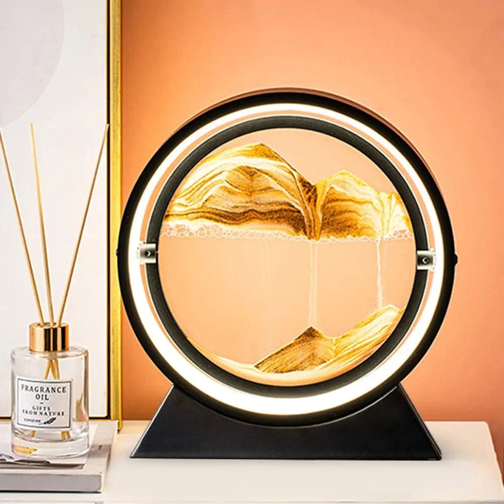 Essentialshouses USB Yellow / 12 inch 🌊Deep Sea Sand Art Frame – 7–12″ Kinetic Hourglass