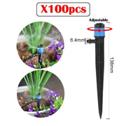 Essentialshouses V100Pcs Garden Automatic Watering Tool Set