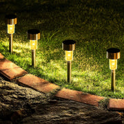 Essentialshouses Warm White / 2 PCS Garden Waterproof Solar Lights