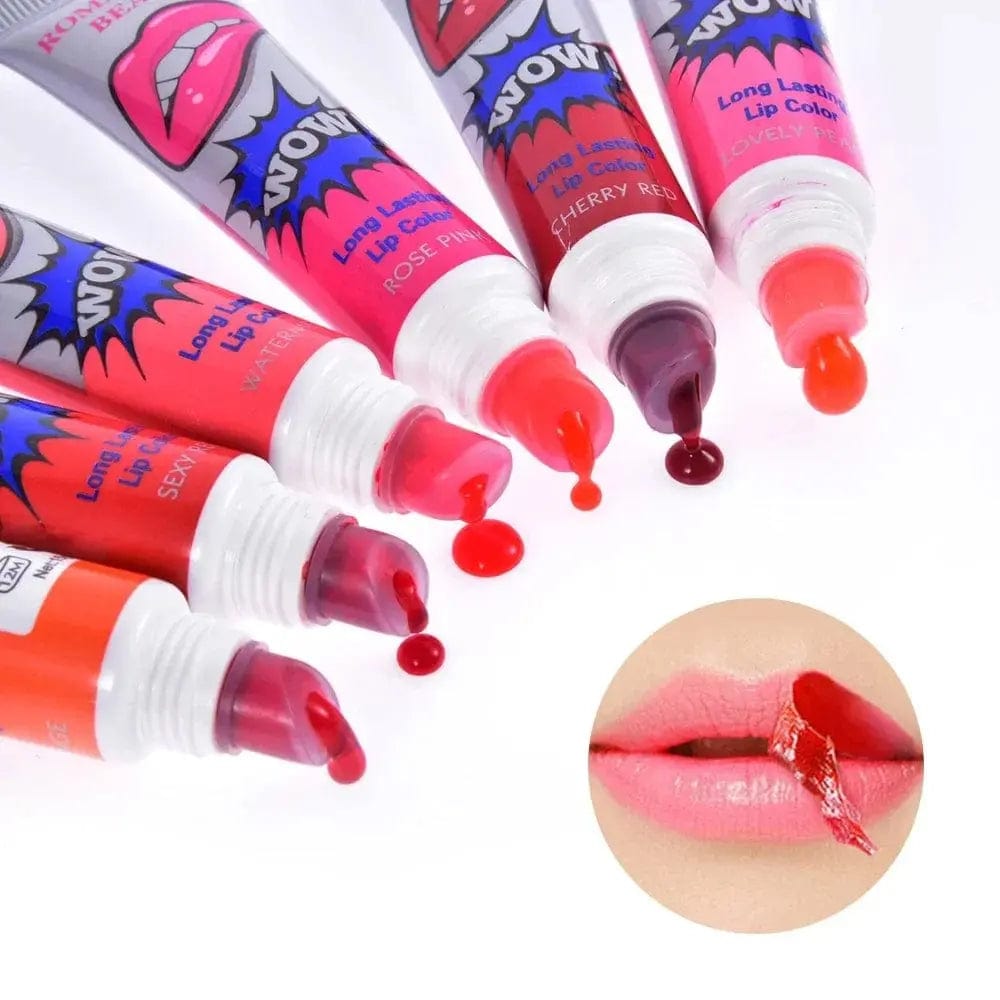 Waterproof 6 Colors Liquid Lipstick - Essentialshouses