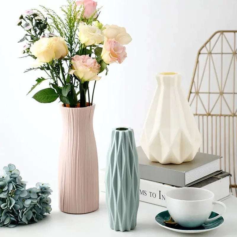 Essentialshouses Wedding Decorative Plants Vase Traditional Centerpiece Nature Plastic Modern Style