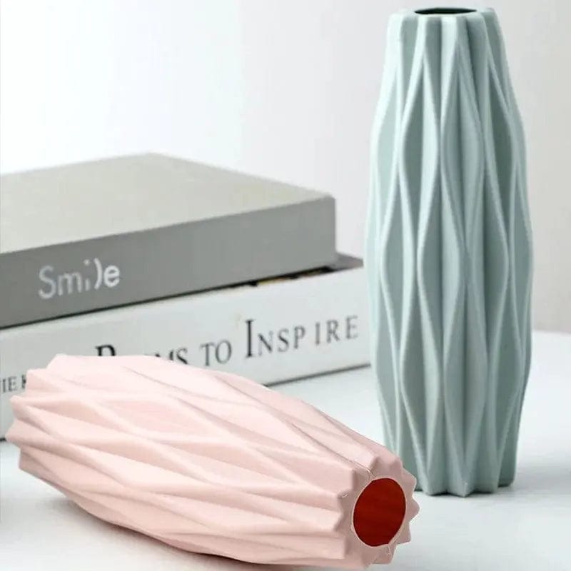 Essentialshouses Wedding Decorative Plants Vase Traditional Centerpiece Nature Plastic Modern Style