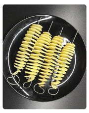 Essentialshouses Whirlwind Potato Spiral Cutter Potato Tower Making Machine Vegetable Slicer Creative Vegetable Tools Kitchen Accessories Gadgets