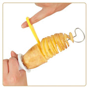 Essentialshouses Whirlwind Potato Spiral Cutter Potato Tower Making Machine Vegetable Slicer Creative Vegetable Tools Kitchen Accessories Gadgets