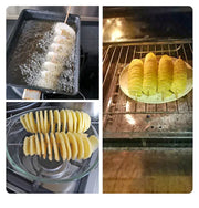 Essentialshouses Whirlwind Potato Spiral Cutter Potato Tower Making Machine Vegetable Slicer Creative Vegetable Tools Kitchen Accessories Gadgets