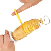 Essentialshouses Whirlwind Potato Spiral Cutter Potato Tower Making Machine Vegetable Slicer Creative Vegetable Tools Kitchen Accessories Gadgets