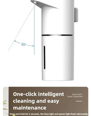 Essentialshouses white New Bathroom Automatic Sensing Soap Dispenser Type C Multiple Levels Contactless Electric Frother Charging Wall Mounted Vertical