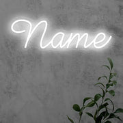 Essentialshouses WHITE / Only text / 1 line 50cm 9 letter Custom Neon Sign Led Name Light for Kids Name Custom Signs Teenage Gift Led Neon Sign for Wall Decor Bedroom Decor Personalized