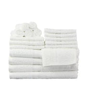 Essentialshouses White / United States 🛁 Solid 18-Piece Bath Towel Set – Comprehensive Comfort & Convenience