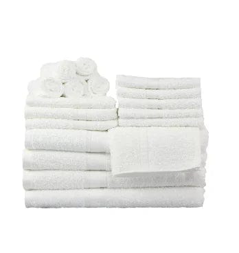 Essentialshouses White / United States 🛁 Solid 18-Piece Bath Towel Set – Comprehensive Comfort & Convenience