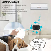 Essentialshouses WIFI Remote Control with Tuya APP Intelligent WIFI Universal Remote Control Support APP Controlling TV /Air Conditioner/Fan