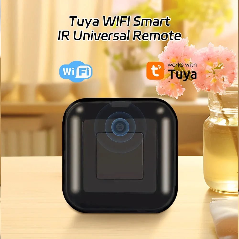 Essentialshouses WiFi Remote WIFI Remote Control with Tuya APP Intelligent WIFI Universal Remote Control Support APP Controlling TV /Air Conditioner/Fan