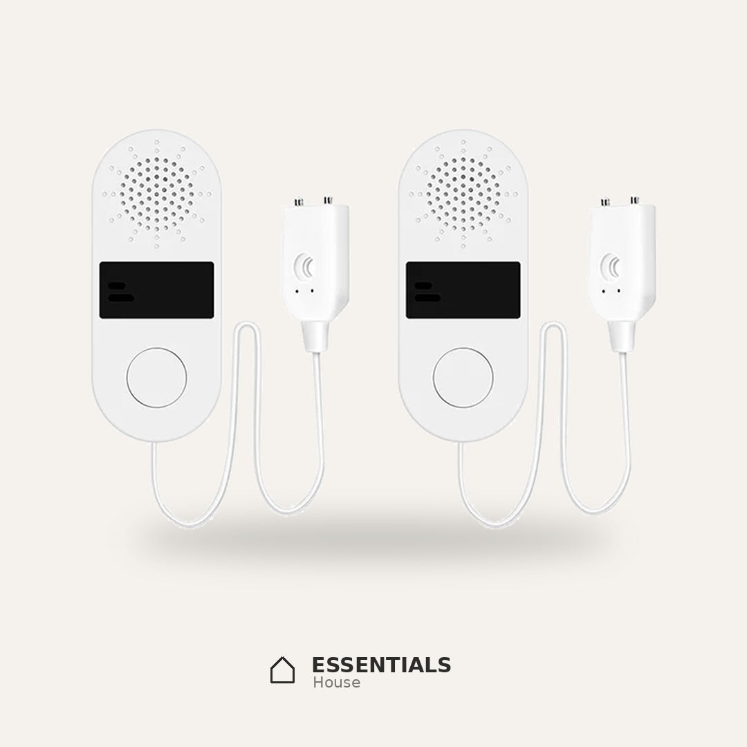 Essentials House WiFi water leak sensor 2-pack, two sensors with probes