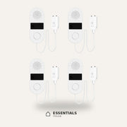 Essentials House WiFi water leak sensor 4-pack, four sensors with probes