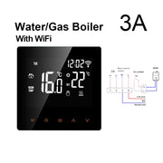 Essentialshouses WiFi WaterGas Boiler AVATTO WiFi Smart Thermostat,16A Electric Floor Heating 3A Water/Gas Boiler Temperature Remote Controller For Tuya Google Home