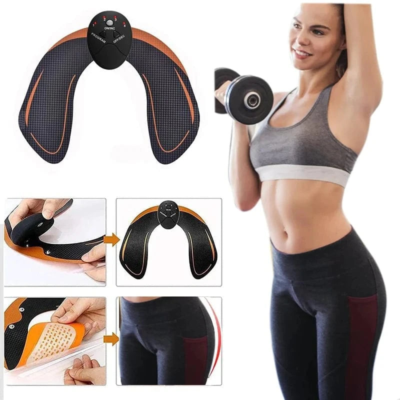 Essentialshouses Wireless EMS Muscle Stimulator – 8-Pack Ab, Arm & Glute Trainer for Men & Women