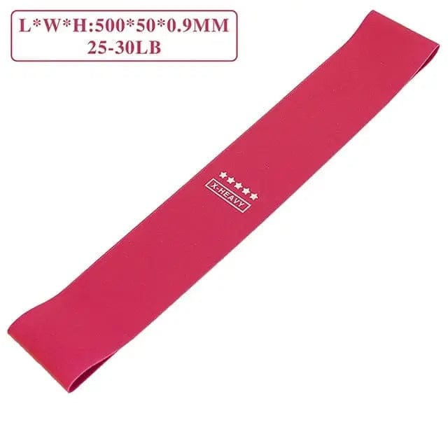Essentialshouses X-Heavy Red Fitness Gum Rubber Mini Band