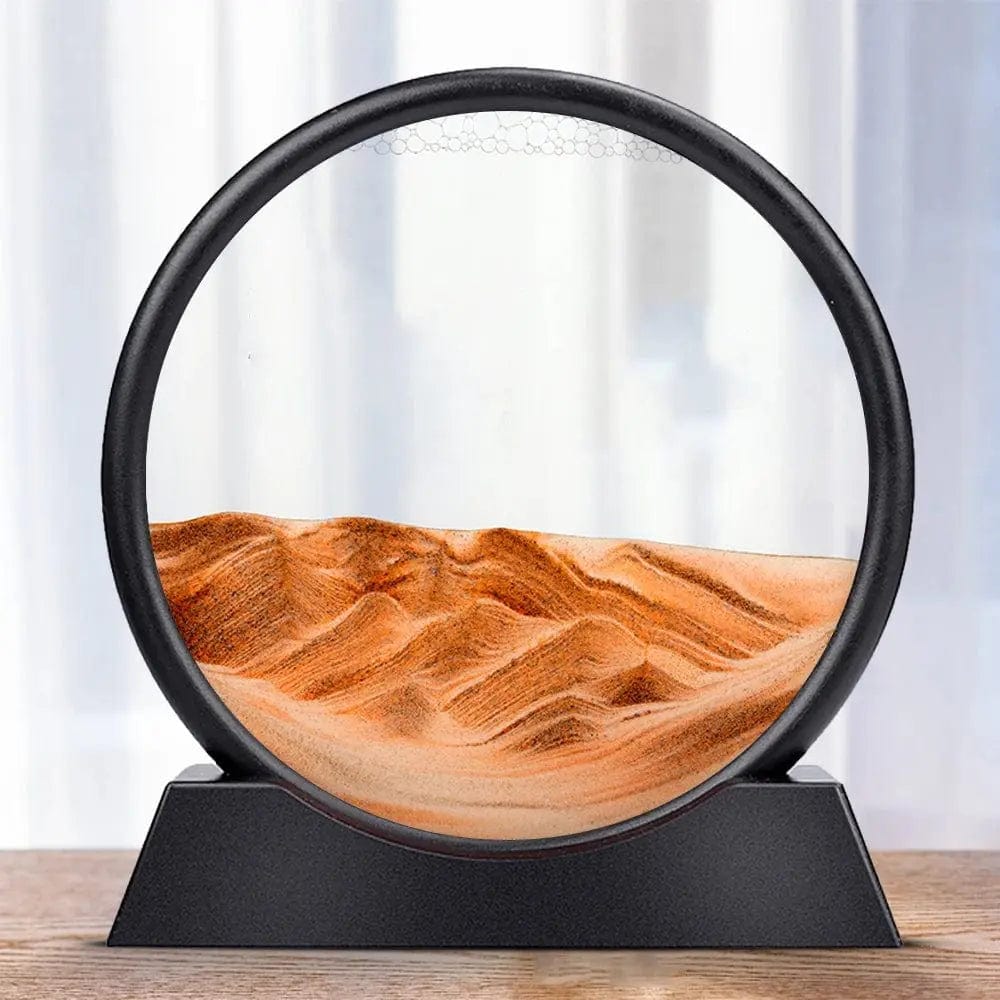 Essentialshouses Yellow / 12 inch 🌊Deep Sea Sand Art Frame – 7–12″ Kinetic Hourglass