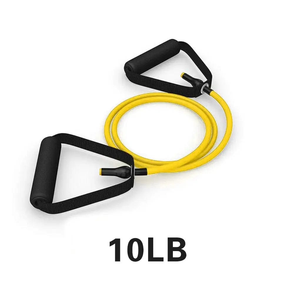 Essentialshouses Yellow 5 Levels Pull Rope Elastic Band