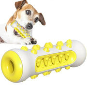 Essentialshouses Yellow Dog Teeth Cleaning Chew Toy