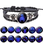 Essentialshouses Zodiac Sign Charm Luminous Bracelets