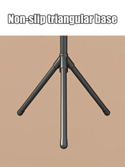 Alternate view of freestanding coat rack with multiple hooks
