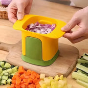 Essentials House Multifunctional Cucumber Potato Slicer Household Hand Pressure Onion Dicer Kitchen Tools Vegetable Chopper
