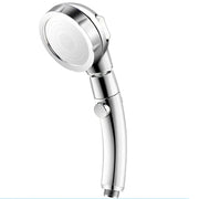 Essentials House Silver High Pressure Shower Head Set With Hose and Holder Gold 3 Modes Large Flow Rainfall Handheld Shower