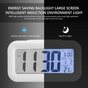 Essentials House Desk Decorations Table Clock Bedroom Decoration Led Digital Alarm Clock Data Times Calendar Electronic