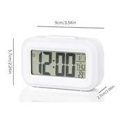 Essentials House Desk Decorations Table Clock Bedroom Decoration Led Digital Alarm Clock Data Times Calendar Electronic