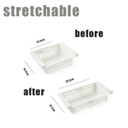 Essentials House Fridge Organizer Storage Box Creative Multifunctional Refrigerator Drawer for Fruit Egg Food Plastic Storage