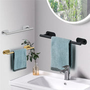 Alternate view of no-drill adhesive bathroom hardware accessory