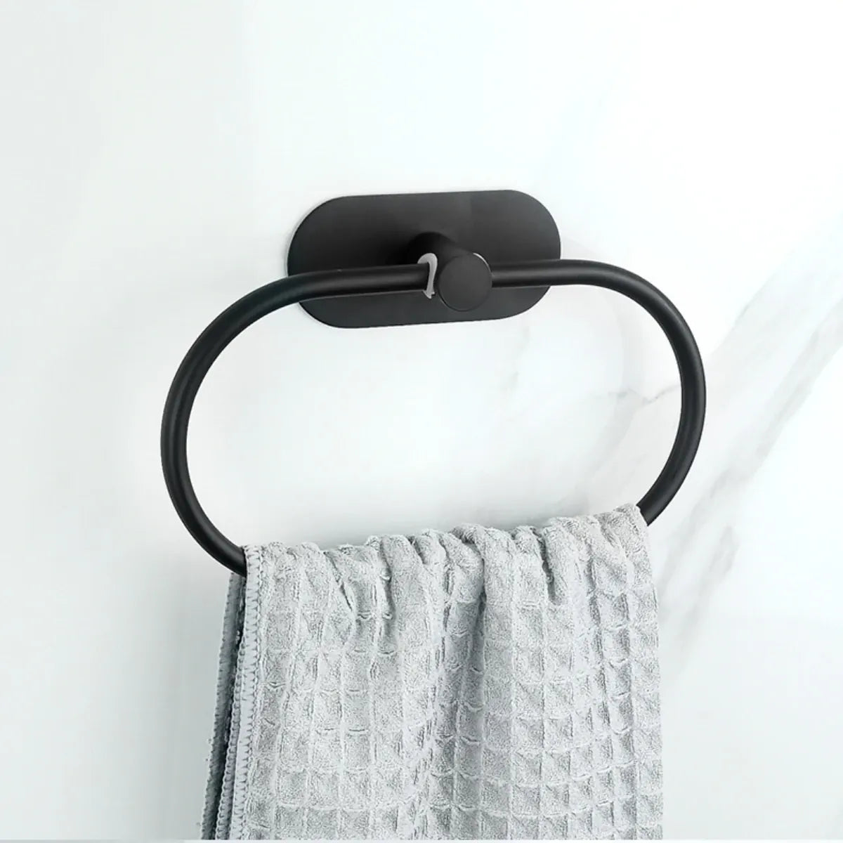 Adhesive towel ring, Style 1