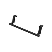 Alternate view of over-cabinet steel towel bar