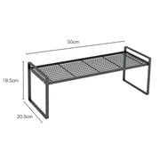 Essentials House Steel Kitchen Dishes Bowl Storage Rack Kitchenware Utensils Drainer Shelf Cabinet Over Sink Cutlery Drying