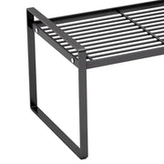 Essentials House Steel Kitchen Dishes Bowl Storage Rack Kitchenware Utensils Drainer Shelf Cabinet Over Sink Cutlery Drying