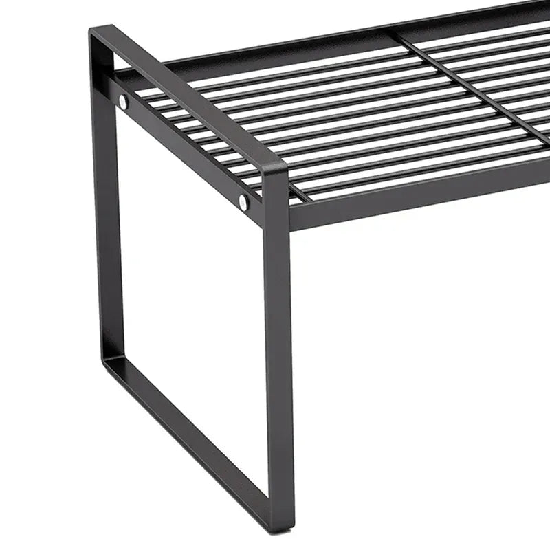 Essentials House Steel Kitchen Dishes Bowl Storage Rack Kitchenware Utensils Drainer Shelf Cabinet Over Sink Cutlery Drying