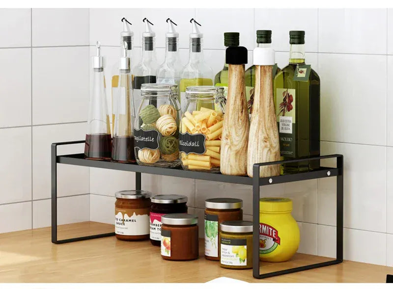 Essentials House Steel Kitchen Dishes Bowl Storage Rack Kitchenware Utensils Drainer Shelf Cabinet Over Sink Cutlery Drying