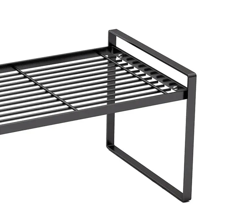 Essentials House Steel Kitchen Dishes Bowl Storage Rack Kitchenware Utensils Drainer Shelf Cabinet Over Sink Cutlery Drying