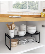 Essentials House Steel Kitchen Dishes Bowl Storage Rack Kitchenware Utensils Drainer Shelf Cabinet Over Sink Cutlery Drying