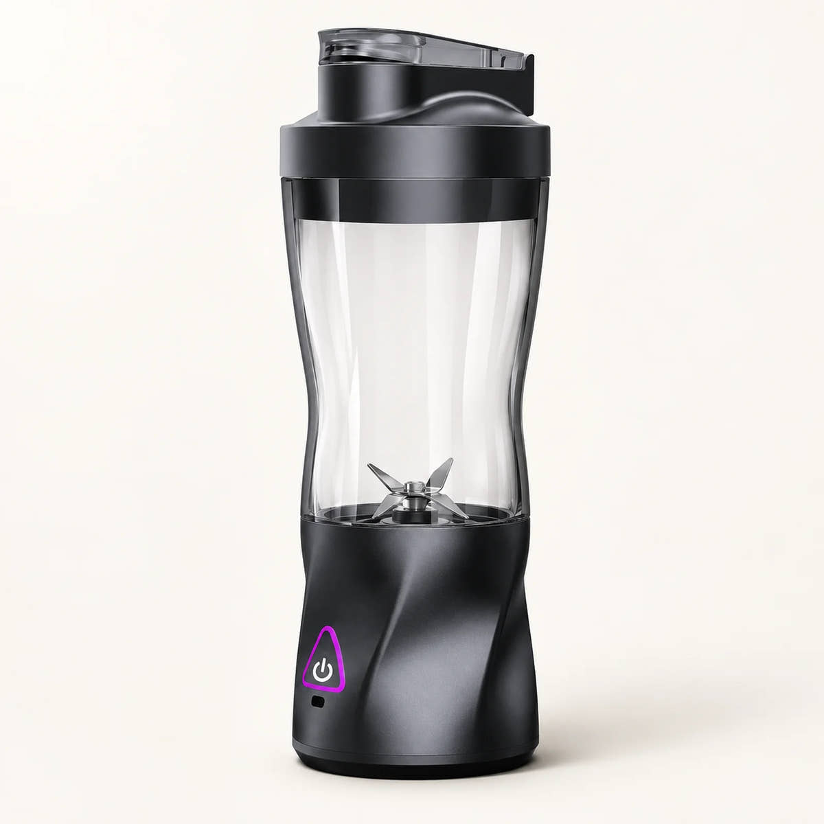 700ml Rechargeable Portable Blender on a warm off-white background with a soft natural shadow.