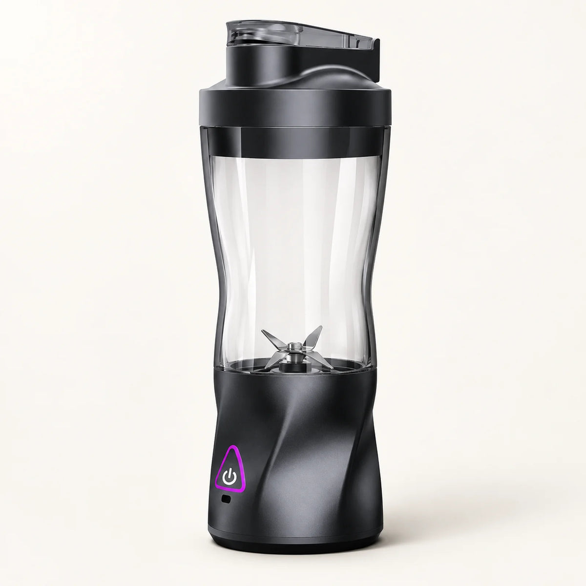 700ml Rechargeable Portable Blender on a warm off-white background with a soft natural shadow.