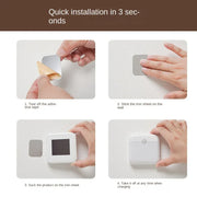 Essentials House Motion Sensor Light USB Night Light LED Lamp With Switch Rechargeable Inductor Lights For Kitchen Stairs
