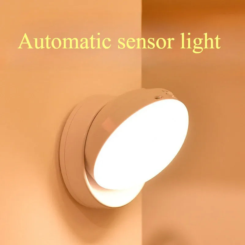 Essentials House warm light / charging style Automatic Wireless Human Motion Sensor Light - Rechargeable LED Night Light