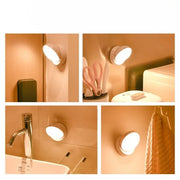 Essentials House Automatic Wireless Human Motion Sensor Light - Rechargeable LED Night Light for Home, Smart Wardrobe